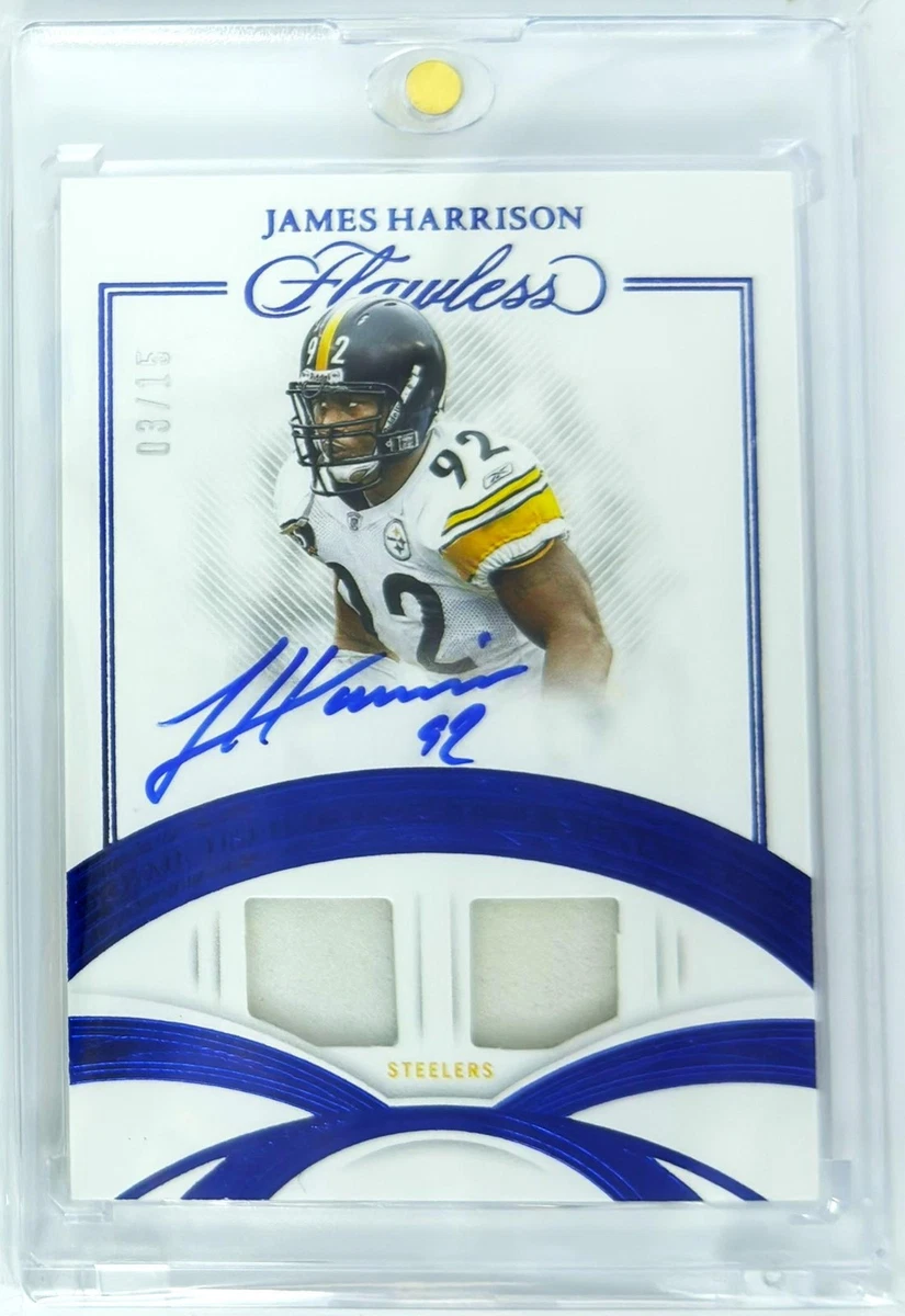 Panini James Harrison Football Sports Trading Card Singles Serial