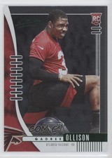 2019 Panini Absolute Rookie Green Qadree Ollison #200 ut4