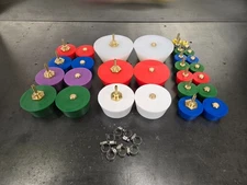 Complete Silicone Back Purge Plug Kit 1 to 5 inch for Tig Welding Stainless