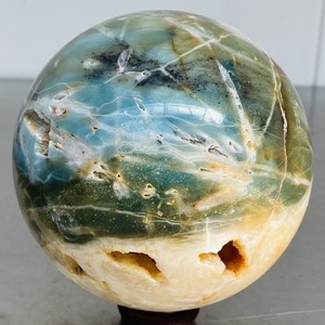 Natural amazon stone quartz ball crystal sphere healing 1920G (4.23LB)