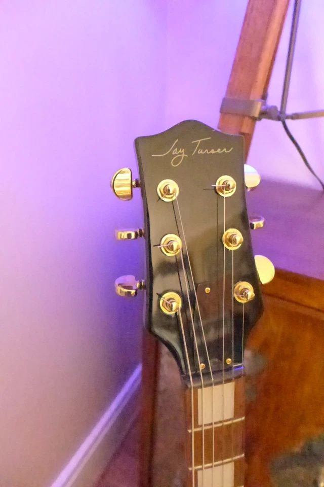 Jay Turser Single Cut Black Solid Body Electric Guitar - Image 3 of 4