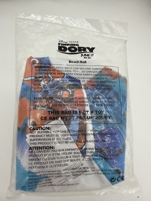 Finding Dory Disney Store Cast Member Exclusive Beach Ball Sealed 2016