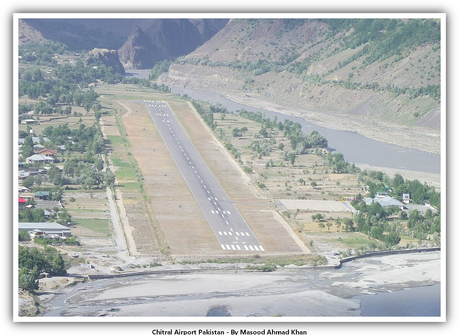 Chitral Airport Pakistan Airport Postcard | eBay