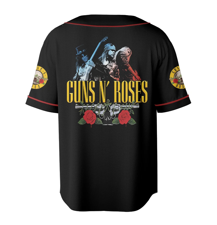 Women's Guns N' Roses Baseball Jersey