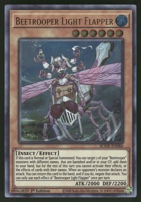 Beetrooper Light Flapper Ultra Rare Burst of Destiny BODE-EN086 NM