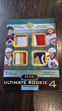 2013-14 Ultimate Rookie 4 Patch MacKinnon/Monahan/Gallagher/Huberdeau 7/15