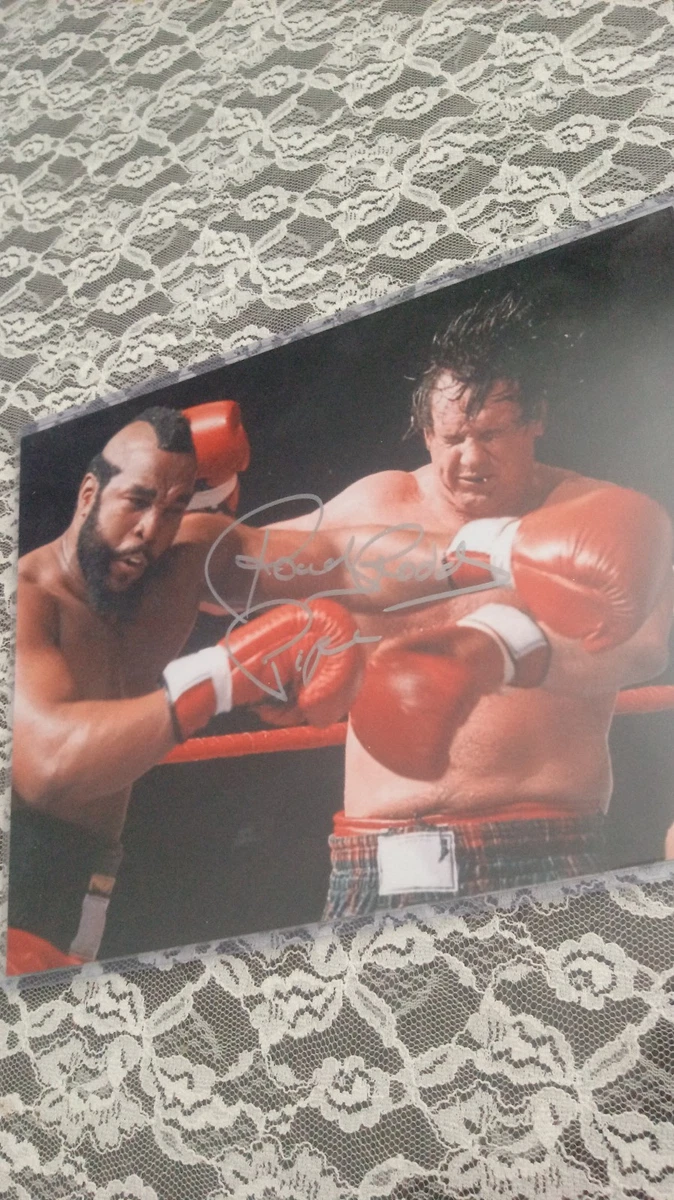 25+ Roddy Piper Wrestling Original Autographed Items for sale
