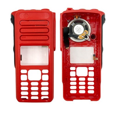 Red Replacement Front Housing Case With Speaker For XPR7550e  DGP8550e Radio