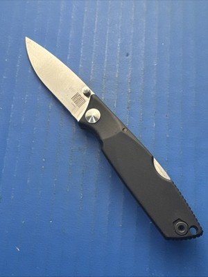 Ontario Wraith Lockback Folding Knife 2.75'' 1.4116 Steel Blade Black ABS Handle