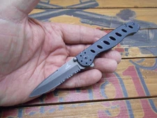 Gerber Evo Jr Pocket Knife Liner Lock Combo Edge Blade