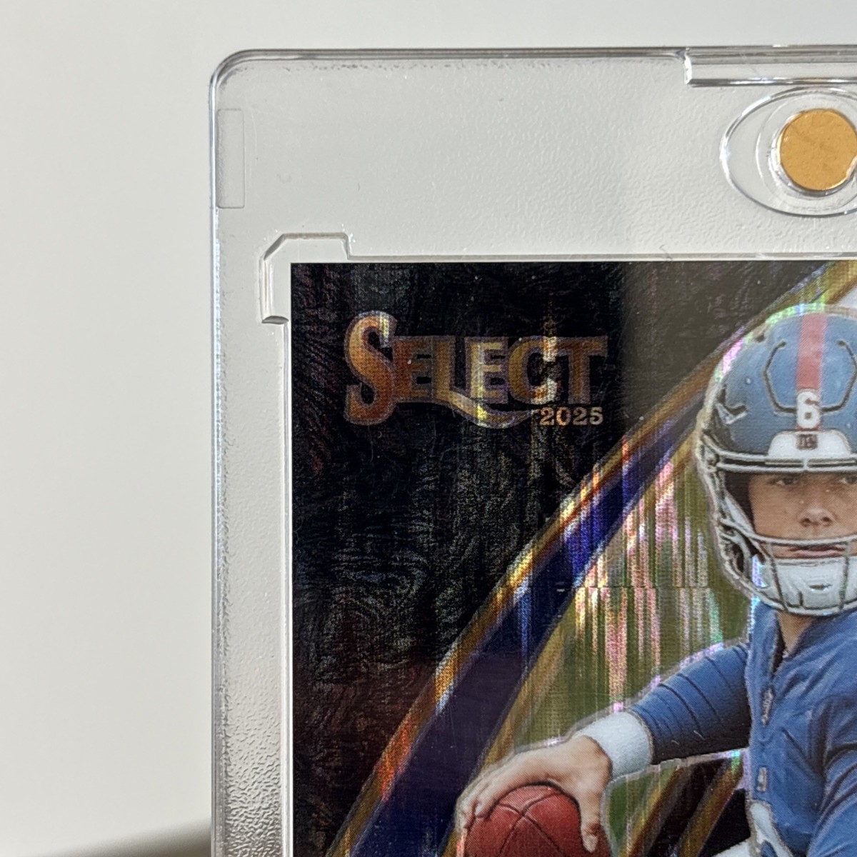 2025 Panini Select - Club Level Jaxson Dart #293 Zebra Prizm (RC