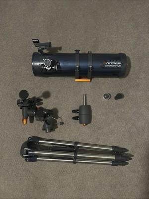 Used Celestron AstroMaster 130EQ Telescope with Stand