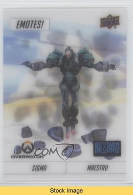 2023 Upper Deck Blizzard Legacy Collection Emotes! Sigma #E-22 READ 1gu5