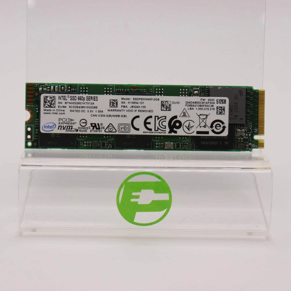 Intel M.2 Interface 512 GB Solid State Drives for sale | eBay