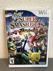 Super Smash Bros Brawl Nintendo Wii Complete Clean Disc