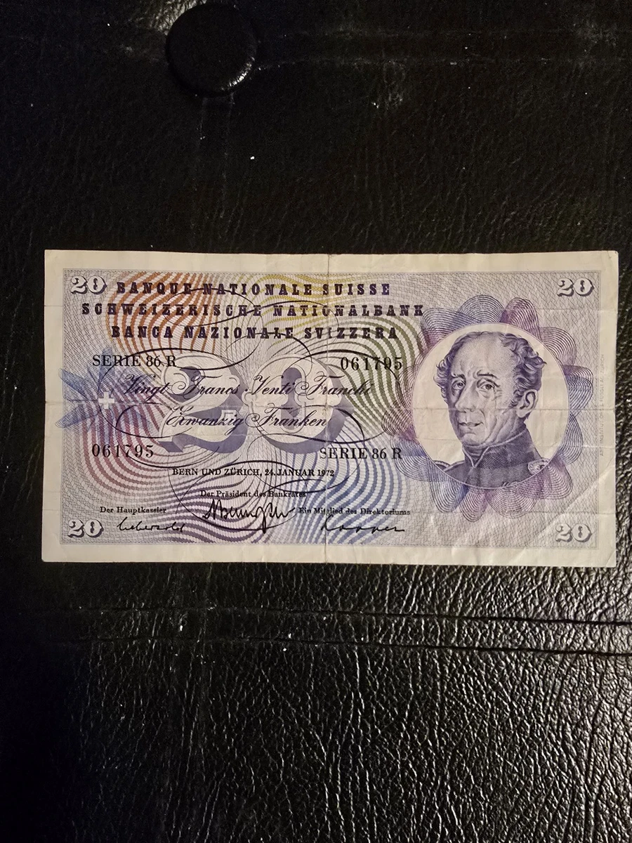 1972 Swiss Paper Money for sale | eBay