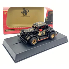 Pioneer P179 Leg. Racer '37 Dodge Coupe Blk JPS #7 Slot Car 1/32 Scalextric DPR