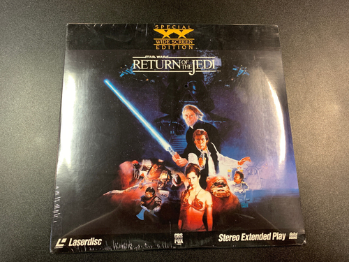 Star Wars: Powrót Jedi Laserdisc NOWOŚĆ - Zdjęcie 1 z 2