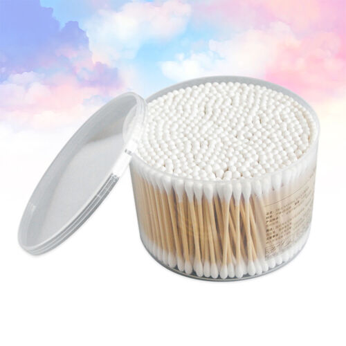 Makeup Cotton Applicators Cotton Swabs Wood Double Head Cotton Sticks