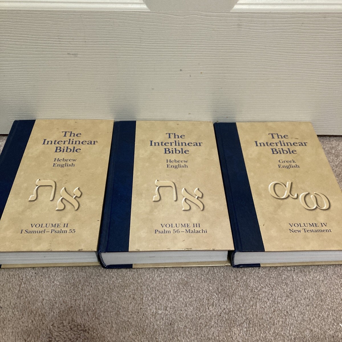 The Interlinear Bible Greek English Volumes 2-4 Jay P. Green