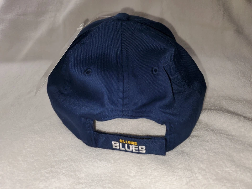 FANATICS NHL ST. LOUIS BLUES STRAPBACK HAT MENS BLUE NEW 20997434 - Image 4 of 4