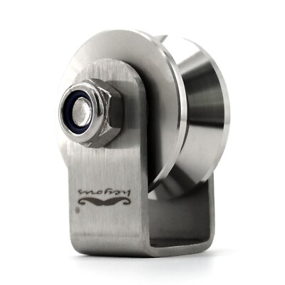 V Cable Rollers Steel Pulley Wire Rope Cable Pulley Wheel Pulleys for Rope