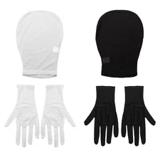 Adult Unisex Full Cover Head Hood Mask Halloween Cosplay Breathable Costume