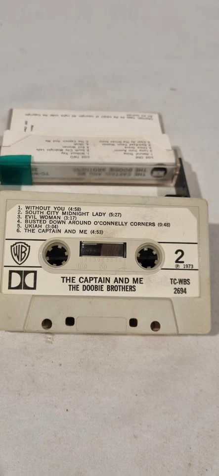 THE DOOBIE BROTHERS THE CAPTAIN AND ME Cassette Classic Rock 1973 Warner Bros - Image 4 of 4