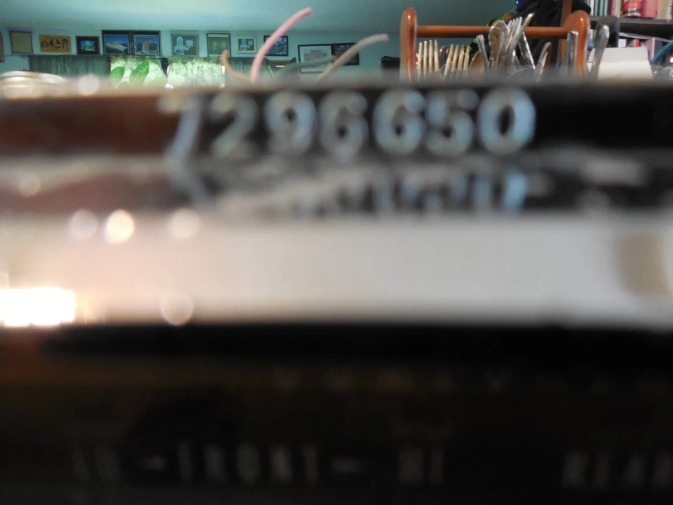 Unidad de control de calefacción de aire acondicionado Comfortron 1966 Impala Caprice original OEM 7296650 GM Foto 2 de 4