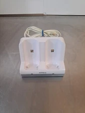 TESTED! NYKO Charge Station Nintendo WII Remote Rechargeable Dock Base ONLY
