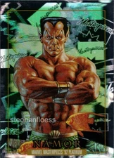 2024 Upper Deck 1992 Marvel Masterpieces '92 Platinum Holofoil #57 Namor