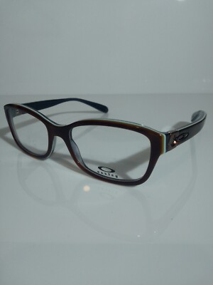 Neu Oakley OX1087-0252 Vollrand Schildpatt Brille Brillengestell
