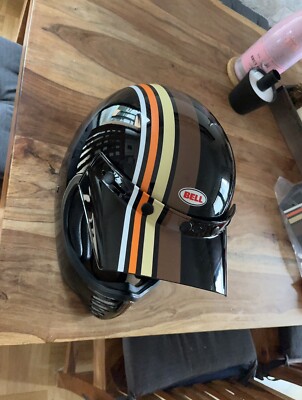 Schirm für BELL Moto-3 Classic Vintage MX Cross Enduro Helm Sonnenschutz