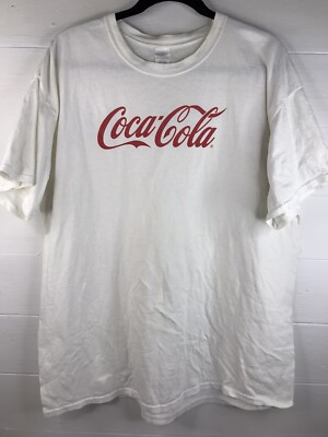 s-l400.jpg Coca-Cola Tシャツ XL ホワイト