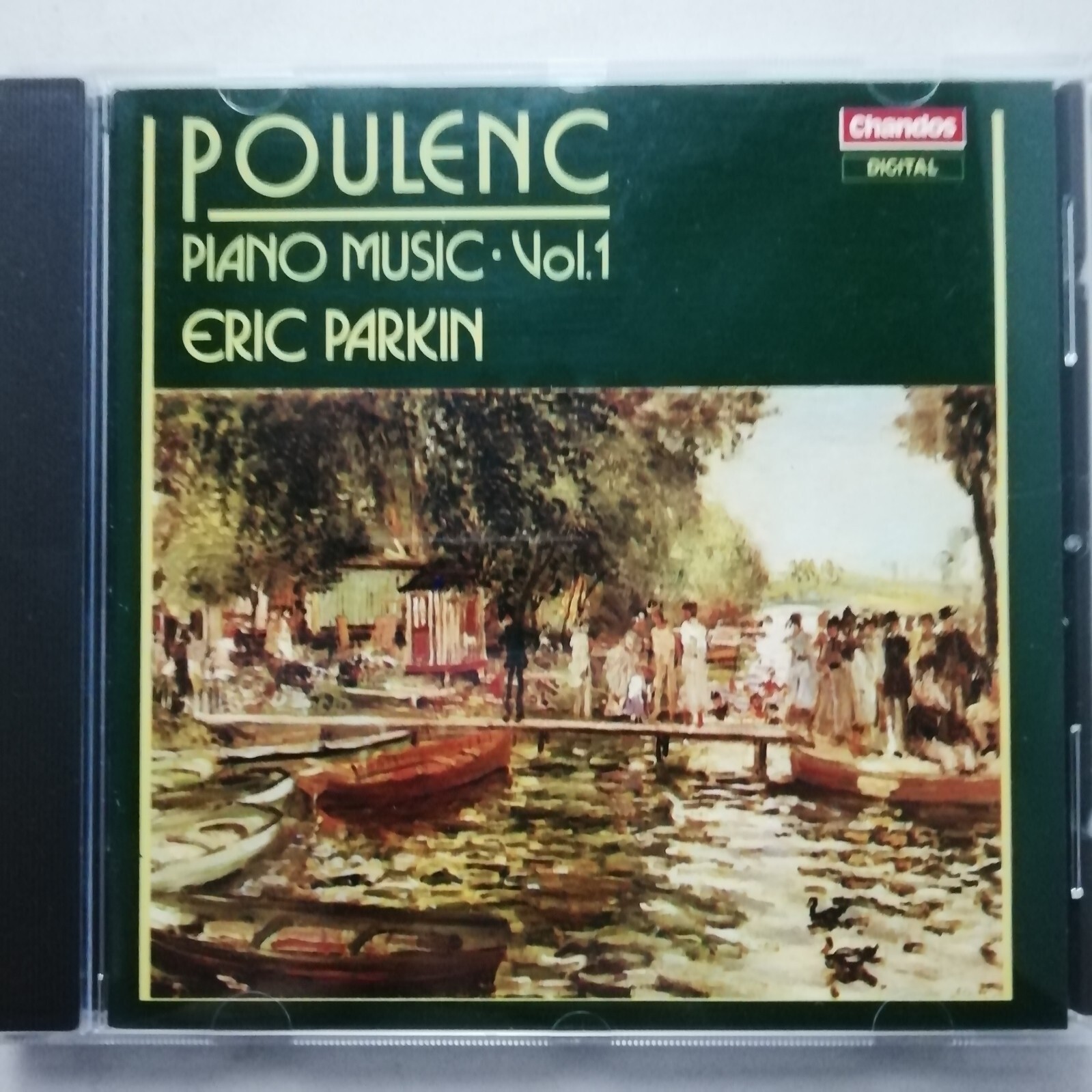 Poulenc: Piano Music Vol. 1 / Eric Parkin / Chandos CD CHAN 8637