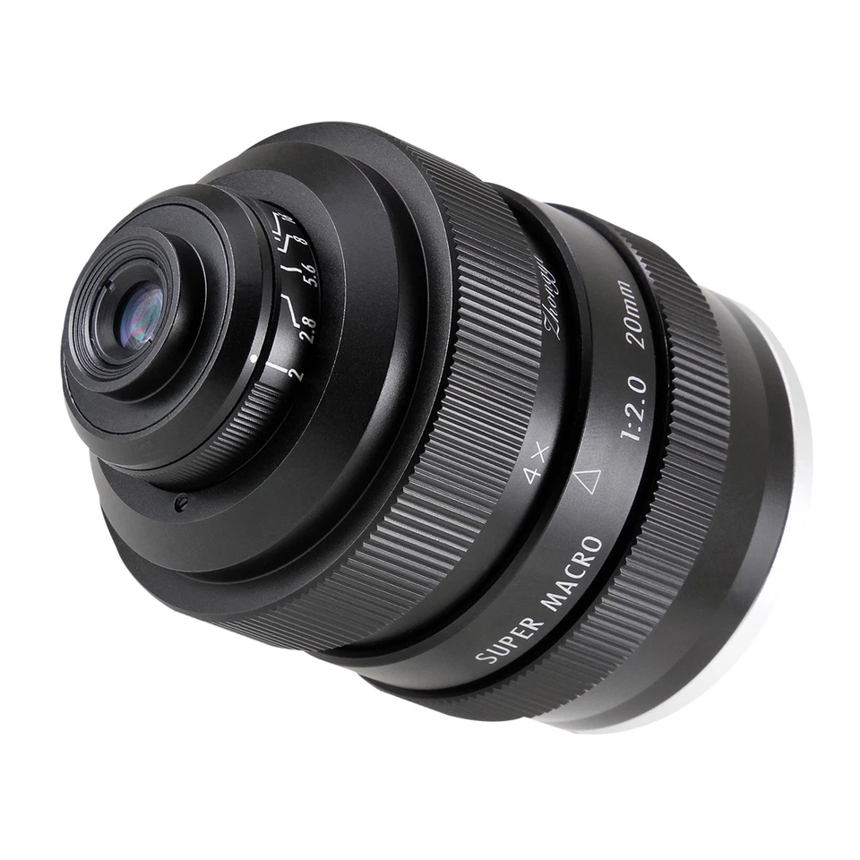 Zhongyi Mitakon 20mm f/2 4.5X Super Macro Lens for Mirrorless Sony Fuji GH4  - Image 2 of 2
