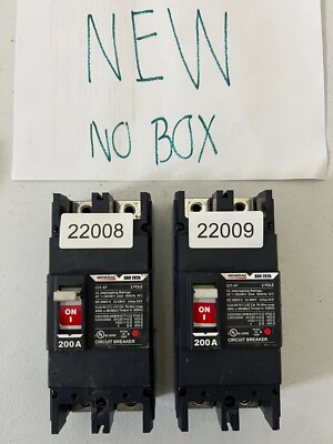 Generac GBU 202b 200 Amp 2 Pole Circuit Breaker 120/240V 225AF 2P 200A