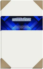 Soft White Translucent Vellum – 36# Medium Weight for Overlays & Crafts