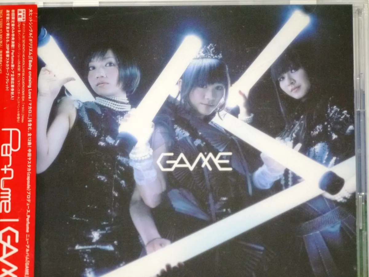 Perfume GAME CD + DVD First Limited edition Album TECHNO POP Nocchi Kashiyuka