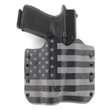 OWB Kydex Holster for 50+ Hanguns with Baldr PRO R - USA GUNMETAL GRAY
