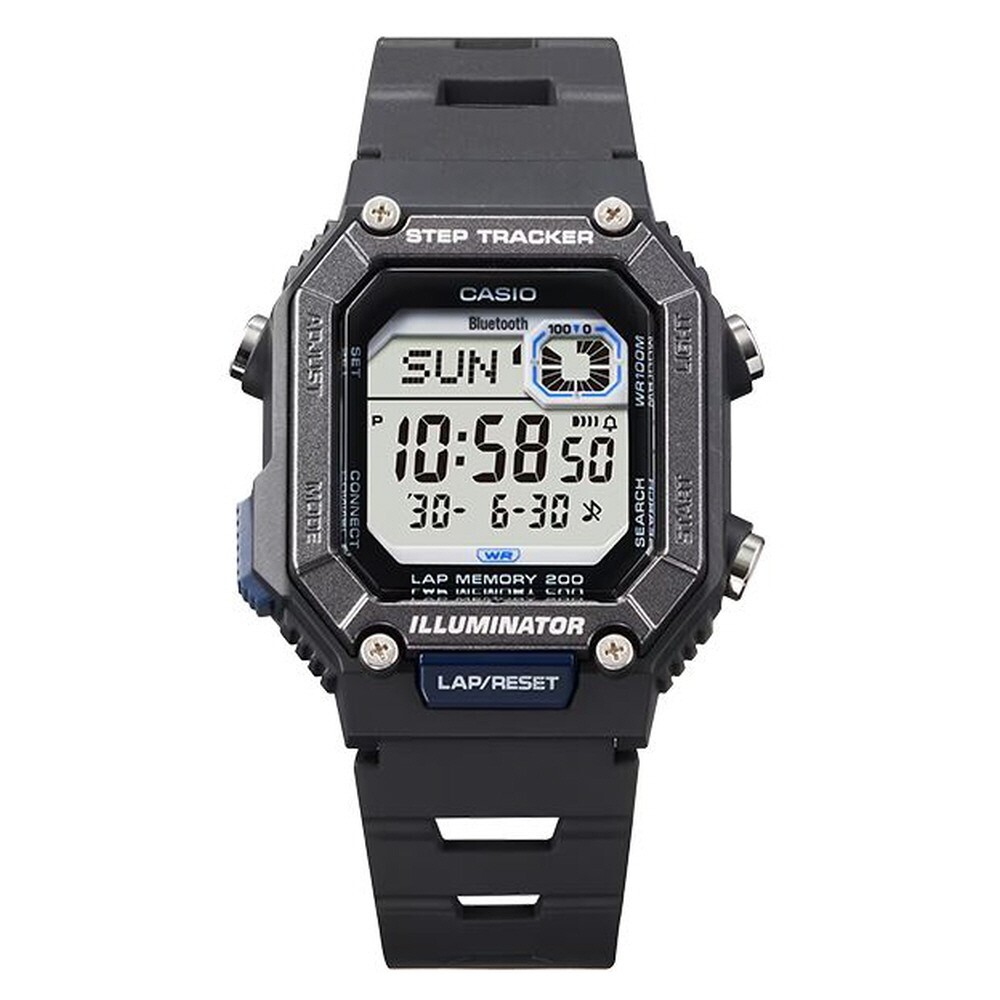 CASIO STEP TRACKER Bluetooth 腕時計 新品 Casio WS-B1000-1A | Bluetooth-Enabled Running Digital Watch | Step