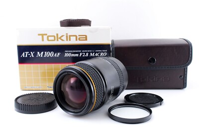 Tokina AT-X 100mm f/2.8 AF Macro Minolta α A Mount  JAPAN [Exc+5 in box] T61422