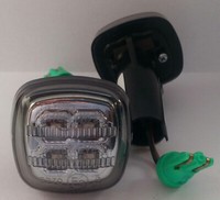 LED Seitenblinker Set Skoda Fabia I, Fabia Ii, Octavia 1U2, Roomster 5J; Smoke