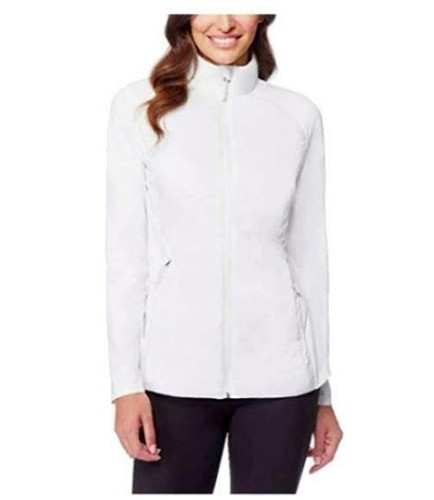 ladies mixed media jacket