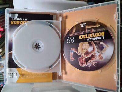 LES MILLS BODYATTACK 89 - DVD + CD + BOOKLET SET - WORKOUT FITNESS