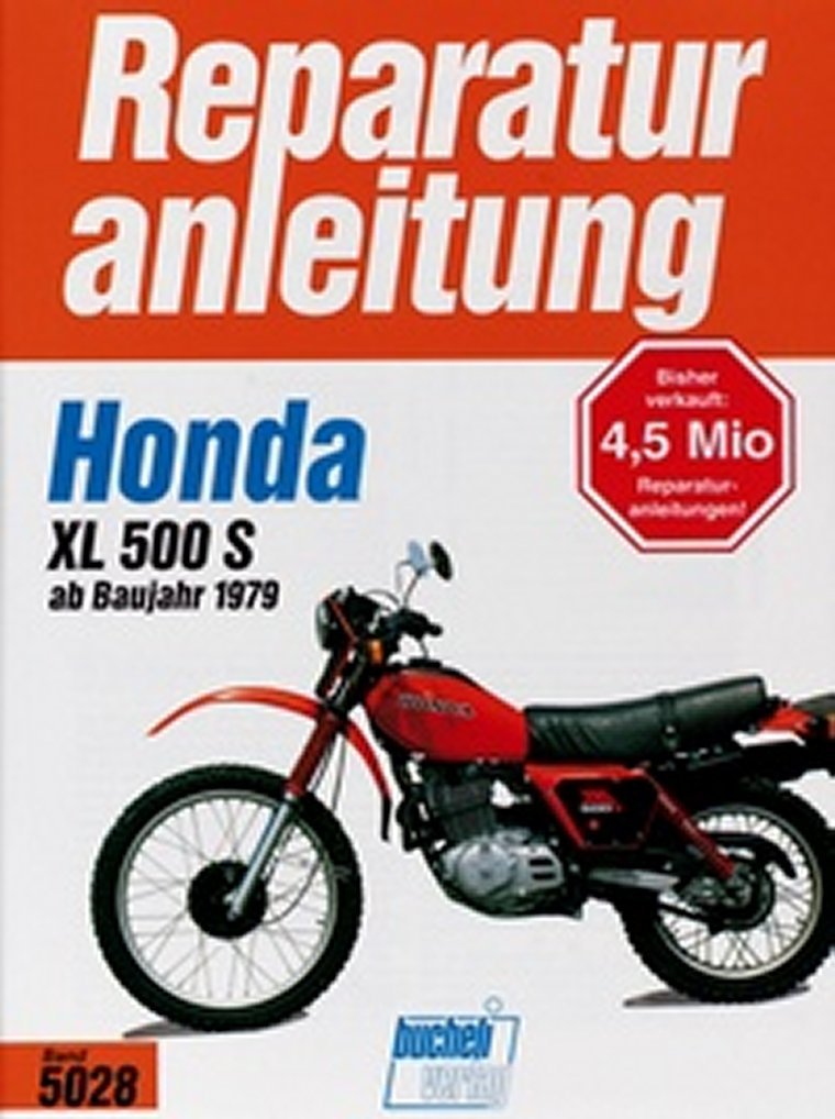Thumbnail - Werkstatthandbuch Reparaturanleitung Wartung 5028 Honda Xl 500 S Ab