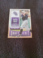 2015 Panini Contenders Draft Ticket Hunter Dozier Baseball Card #47 82/99