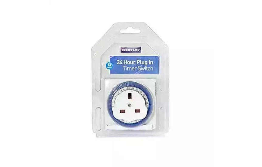 24 Hour Segment Timer Switch, Programmable On/Off Function  3-pin Plug UK Mains - Image 4 of 4
