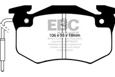 EBC Greenstuff Rear Brake Pads for Alpine GTA 2.5 Turbo (90 > 94)