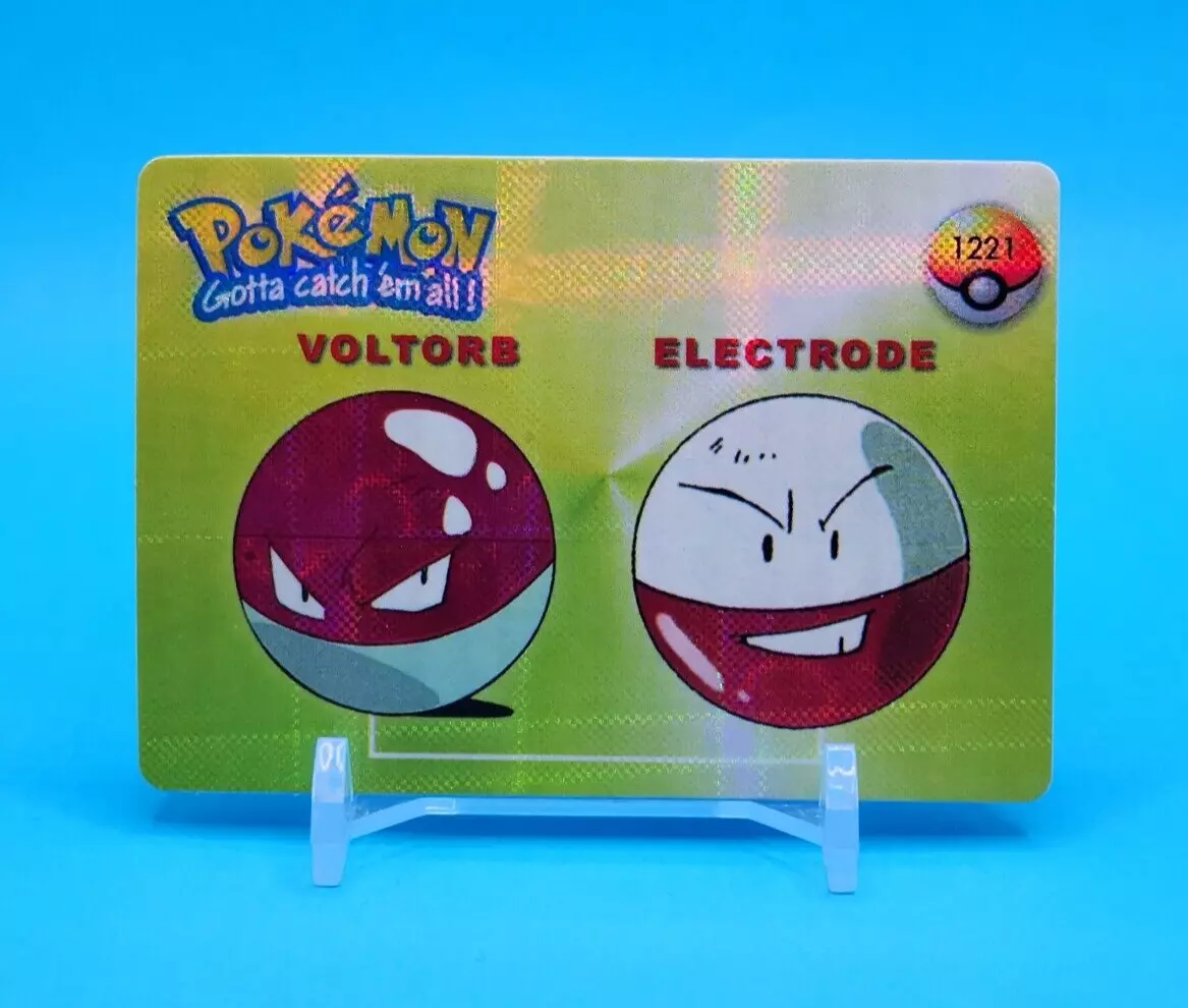 Pokemon Card - Voltorb & Electrode #1221 - Vending Machine - Holo